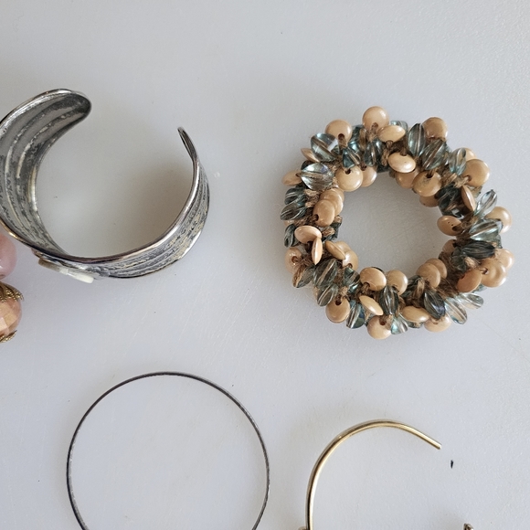 Bundle of 5 Vintage Bracelets 70s 80s - Picture 4 of 7